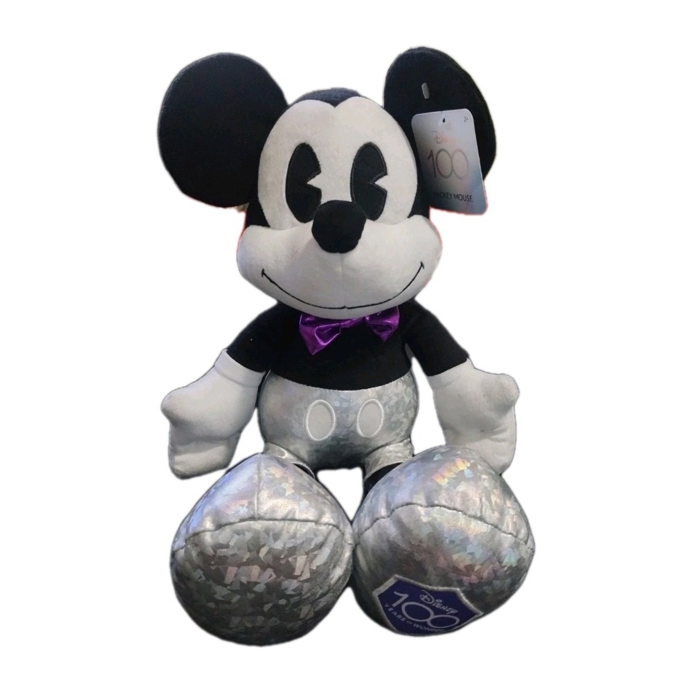 Disney 100 Years of Wonder Mickey Mouse Plush Stuff Animal Limited Edition 17"